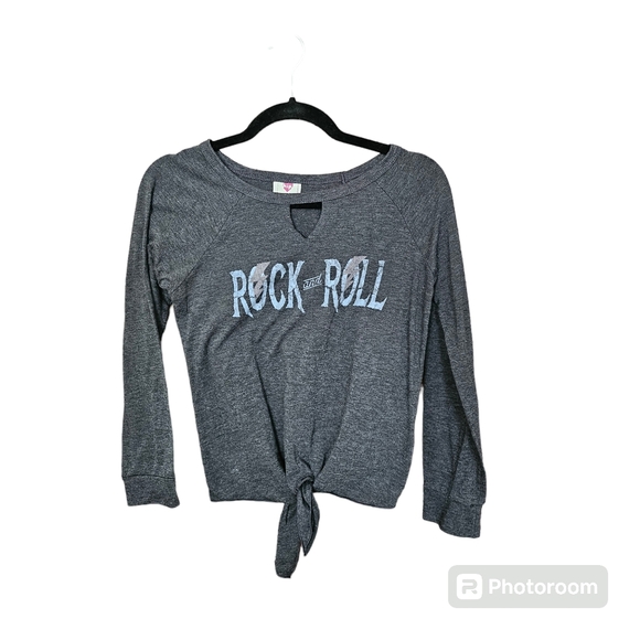 h.i.p. Gray Rock and Roll Top Size XL - Picture 1 of 9